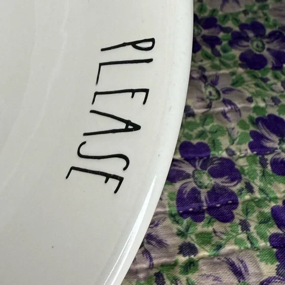 Rae Dunn Pasta Bowl Seconds Please - Picture 8 of 8